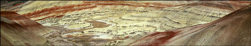 Painted Hills Panorama